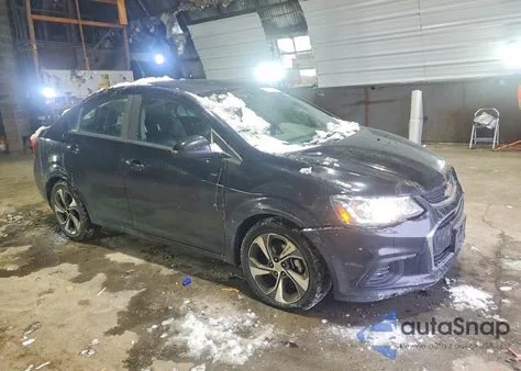 2017 Chevrolet Sonic Premier из США, поврежденный, VIN 1G1JF5SB5H4139410